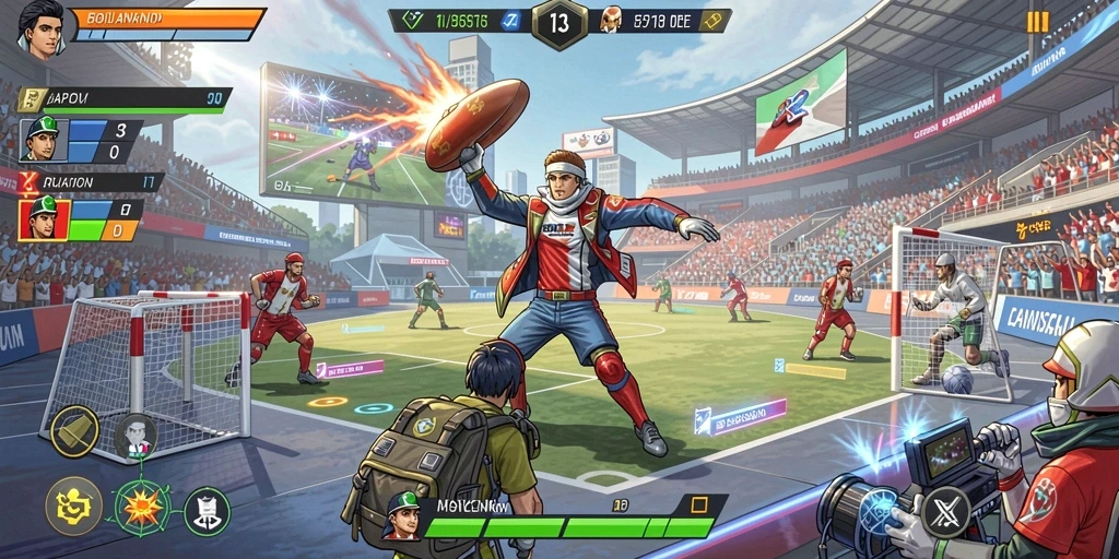 qq1221 - Tangkapan layar pertempuran seru dalam game.
